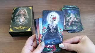 Обзор колоды таро МУДРОСТЬ СТИХИЙ /The Elemental Wisdom Tarot. Карты таро (pick a card). Гадание.