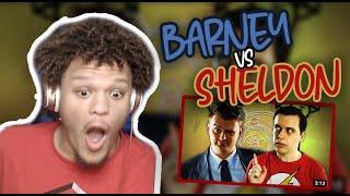 Barney Stinson vs. Sheldon Cooper Rap Battle Reaction!!!