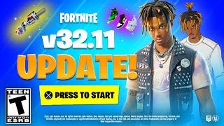 *NEW* FORTNITE UPDATE OUT NOW!! NEW JUICE WRLD SKINS, MYTHICS, LIVE EVENT CONCERT & MORE! (LIVE)