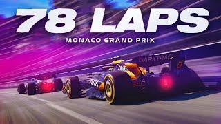 F1 24 Gameplay: Monaco 100% Race Last to First - Lando Norris