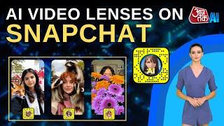 Snapchat Launches New AI Video Lenses for Premium Users | AajTak AI | AI News