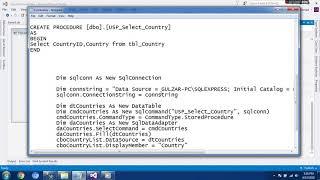 VB.NET and SQL Server - How to populate Combobox from SQL server database.