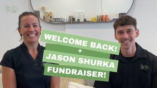 Welcome Back for 2024 + Exciting News for our Jason Shurka Event Fundraiser!