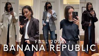 THE BEST OF BANANA REPUBLIC'S SALE | FALL & WINTER WARDROBE STAPLES (TRY-ON)