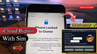 LPRO MAX New iCloud bypass iPhone 6S - iPhone X with Sim 100%, SKIP iPhone Activation Process PT2