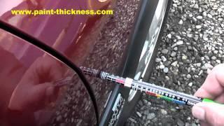 CRASH CHECK CAR PAINT COATING THICKNESS TESTER GAUGE BIT3003 Paint Detective