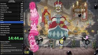 Cuphead 300% All S+P Ranks Speedrun in 2:13:35 (WR by default)