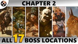 BLACK MYTH WUKONG All Boss Locations (CHAPTER 2) All Hidden, Optional, Secret Bosses