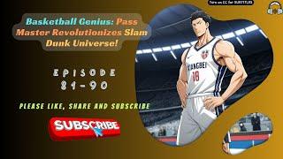 Basketball Genius: Pass Master Revolutionizes Slam Dunk Universe! | Ep 81-90