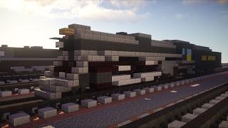 Minecraft Polar Express Pere Marquette 1225 Steam Train Tutorial