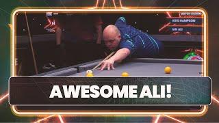 Ian Ali with Highlight Reel Finish in Champions League! Ultimate Pool Frame of the Week