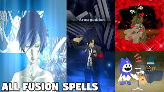 Persona 3 FES - ALL Fusion Spells