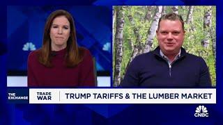 Sherwood Lumber COO: Canada tariffs put their producers out of marketplace for American consumers