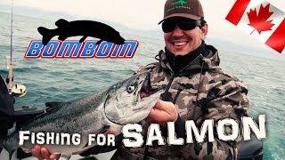 Fishing for salmon with Good Time Dave
