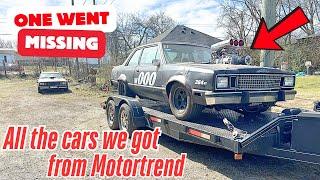 Our Motortrend car went missing!