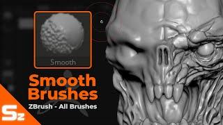 Smooth Brushes: ZBrush All Brushes