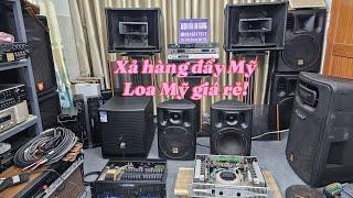 Đẩy Mỹ loa Mỹ, Loa Hỏa tiển Fostex xả giá sập sàn, nghe là mua được, Audio AG 0916517912