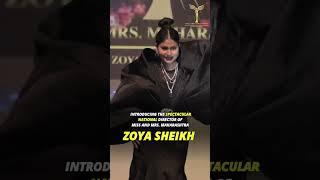 National Director of Miss And Mrs. Maharashtra Zoya Siraj Sheikh (Mrs Universe)