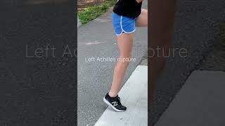 Achilles Tendon Rupture Caught on Camera