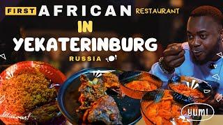 AFRICAN Cuisine Experience in YEKATERINBURG Russia – Here’s What Happened! #africa #nigeria #food