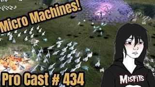 Micro Machines! Supreme Commander 2 Pro Cast# 434 1v1 on Open Palms - Steal Speaks