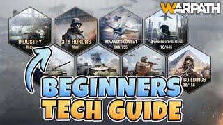 Warpath - Beginners Guide To Technology