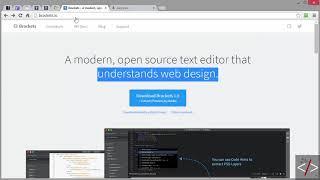 Brackets урок 1  Установка редактора