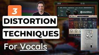 The 3 TYPES of Vocal Distortion (Vocal Mixing Tutorial)