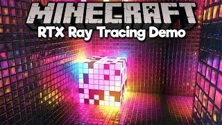 Is This The Future Of Minecraft? ▫ Minecraft RTX Ray Tracing Gameplay