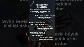 Psikolojik bilgiler 