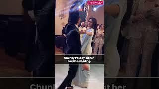 #ananyapanday dances at cousin #alannapanday’s wedding. Ananya’s dad, Chunky joins in too! #shorts