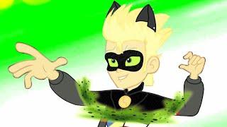 Test Animatic - Flash Sentry's transformation in Chat Noir / Трансформация Флеша Сентри в Кота Нуара