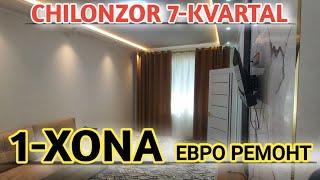 Chilonzor 7-kvartal 1-xona euro remontuy egasi #arzonuylar #недвижимость #продам