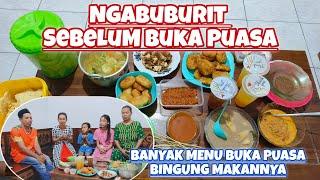 NGABUBURIT SUASANA SORE DIPASAR CANGKRING‼️BANYAK MENU DI MEJA BINGUNG MAKANNYA‼️