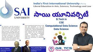 Sai  International University || CSE - Data Science