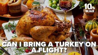 'Can I bring a turkey?' TSA shares guide for traveling with Thanksgiving foods