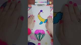 How to Draw & Color a Cute Moon – Easy Moon Drawing for Kids | Fun & Simple Art Tutorial 