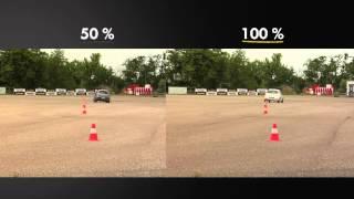 Monroe Test - Worn Shocks on Dry Road