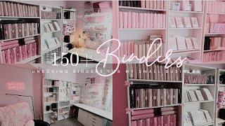 I Ordered 150+ Binders for My Small Business... also packaging cute products 