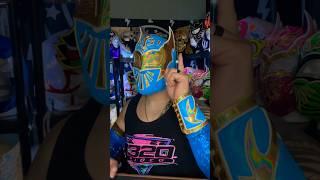 New mask haul for the collection.! Lucha libre / wwe Mistico / Rey mysterio