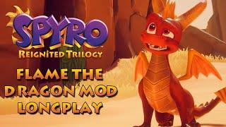 Spyro Reignited Trilogy (Spyro the Dragon) PC Full Longplay 120% Walkthrough - Flame the Dragon Mod