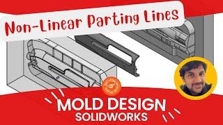 SolidWorks Mold Tooling: How Non-Planar Parting Lines Can Give You the Edge