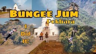 First experience of bungee jump | high ground adventure Nepal/ jeevangurung