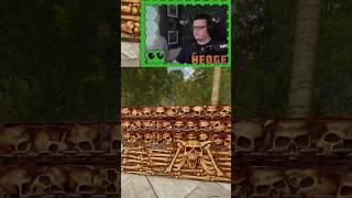 FALLEN Concrete Barricade! #rust #rustskins #rustshorts #rustclips #shorts #gaming #fyp
