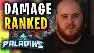 Best and Worst Damage Champions - Paladins