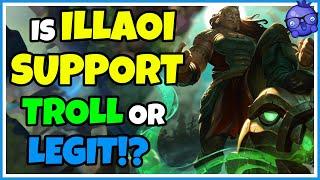 Illaoi Support can casually solo enemy top!?