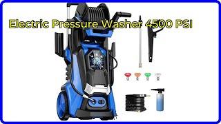 Review: Electric Pressure Washer 4500 PSI. ESSENTIAL details.