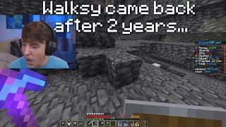 Walksy is back on DonutSMP...