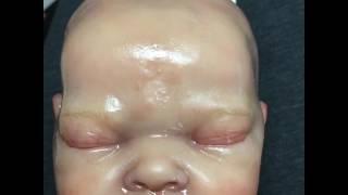 Showing SILICONE Reborn Baby PAINTED Details! by MYA BABIES (Maria Jordano Y Alejandro Fedriani)