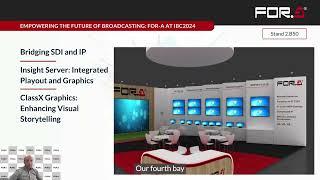 Exclusive Preview: Virtual Tour of FOR-A's IBC2024 Stand